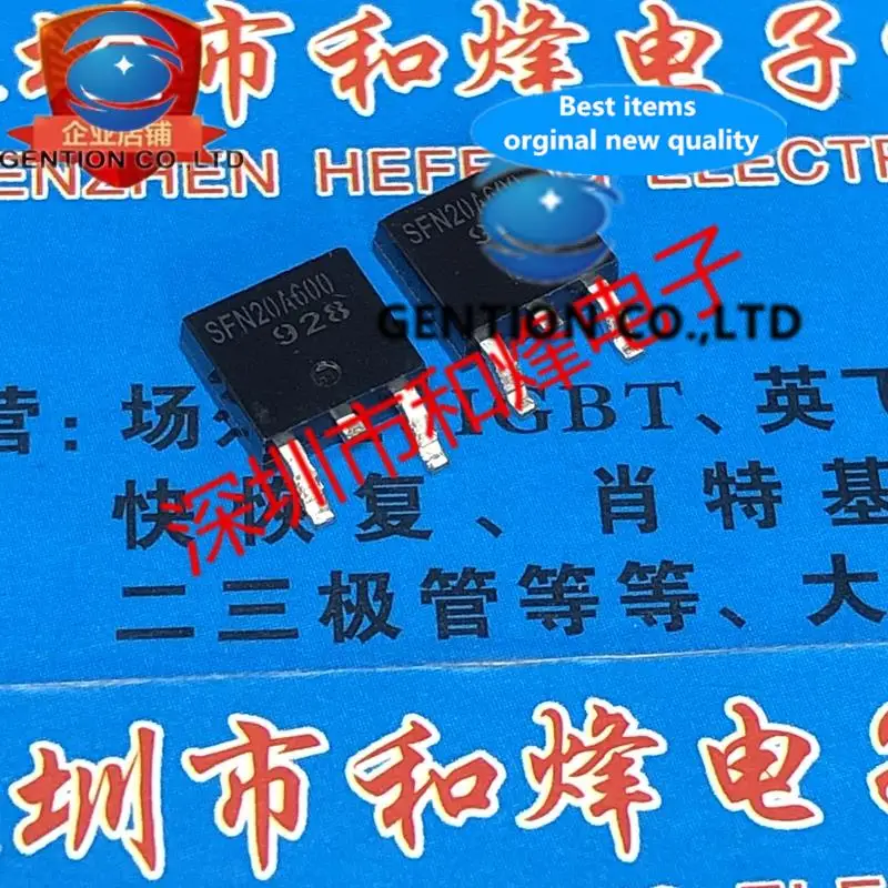 

10 шт. SFN20A600 TO-252 600V 20A в наличии 100% новый и оригинальный