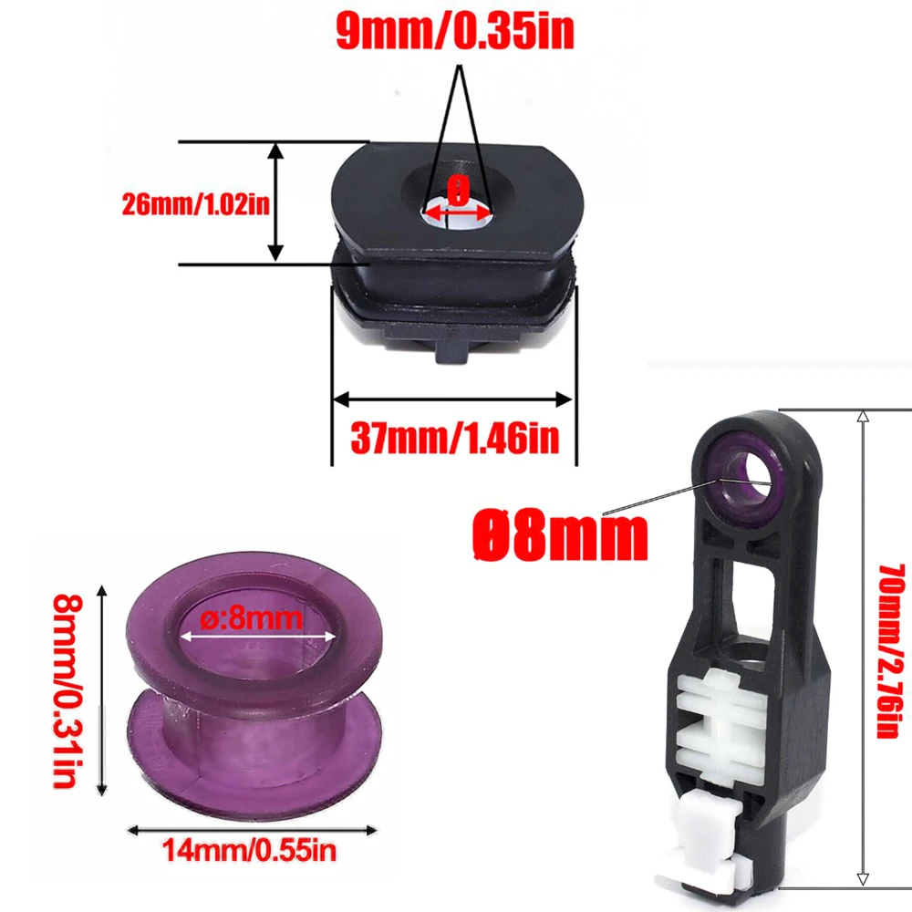 Gear Cable Linkage Selector Bushing Connect For Suzuki Splash 2008-2014 Opel Agila B Changhe Spla Automatic 4 Speed car accessories,gear shifter,gearbox control cable repair kit
