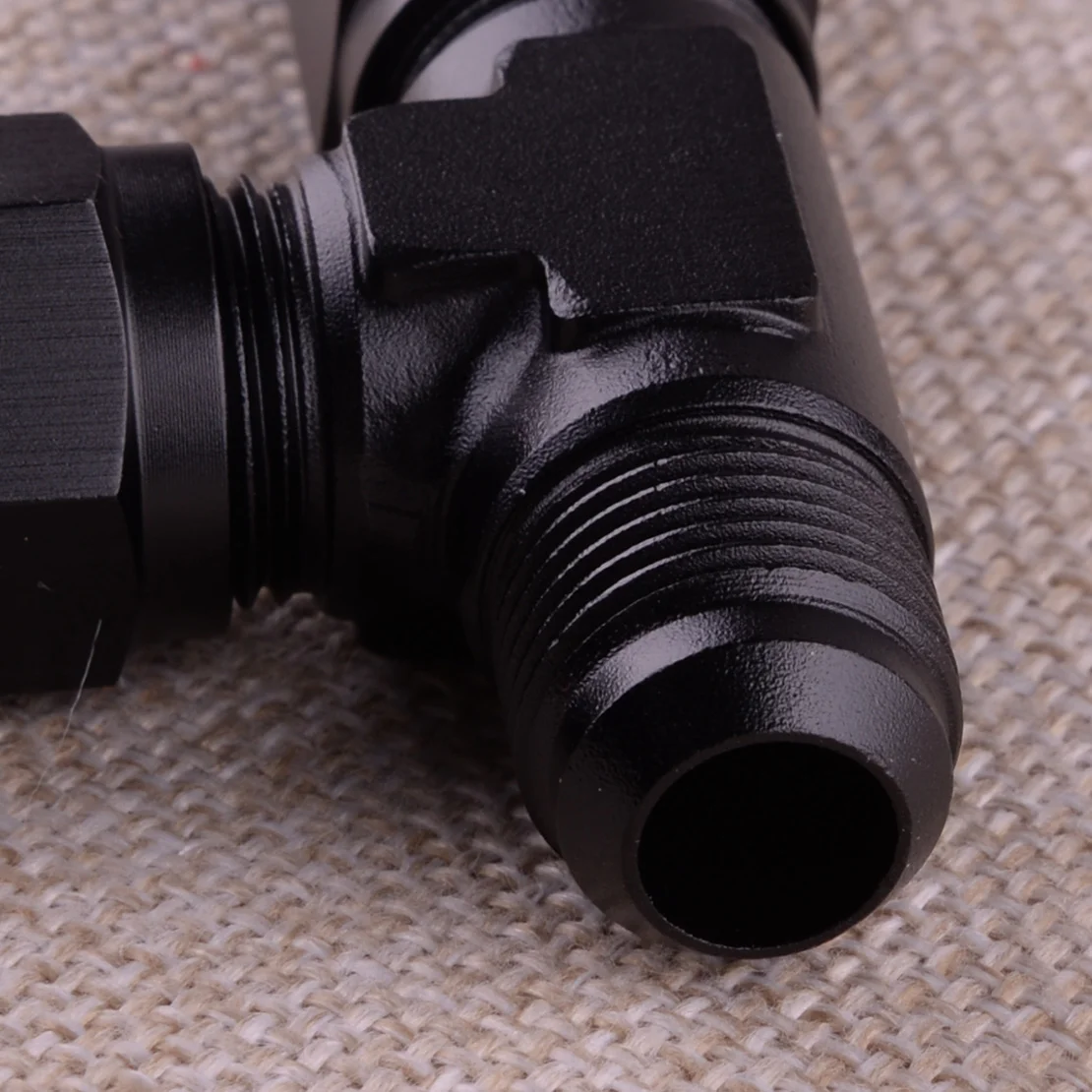 High Quality Braided AN8 Male Dual Feed Carb Fuel Line Double Pump Fit for Holley Dominator 4150 Series 7/8"-20 Thread