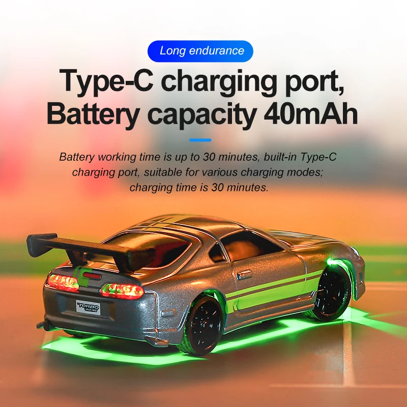 TURBO RACING C73 1/76 R/Cカー スポーツカー Turbo Racing 1:76 Scale RC Sports Car C72/C73 – Tiny Whoop