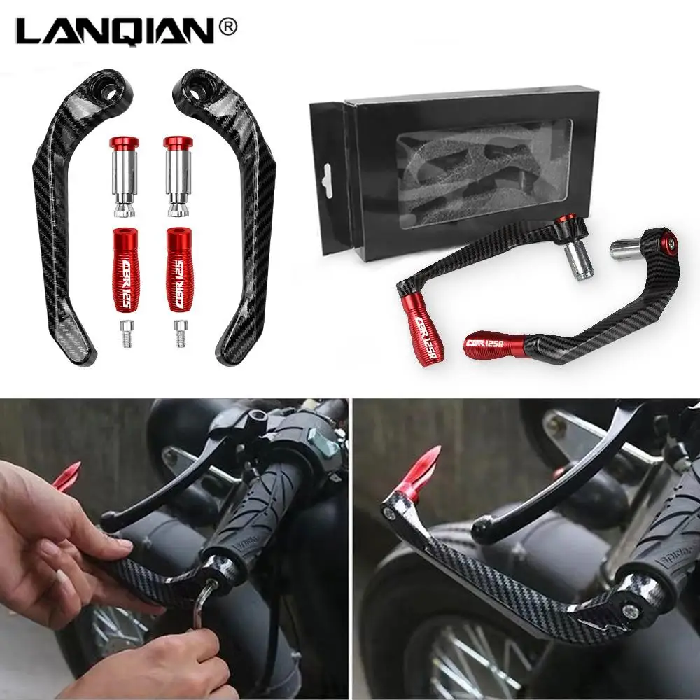 

CBR125 R Motorcycle Accessories CNC Aluminum Levers Guard Brake Clutch Handlebar Protector FOR HONDA CBR125 CBR125R 2004-2020