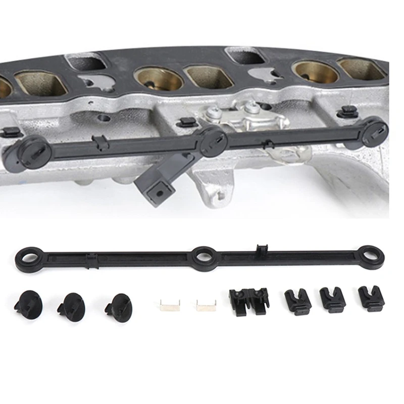 Car Intake Manifold Runner Connecting Rods Intake Manifold Repair Kit ABS+PC For Mercedes Benz M642 W164 W166