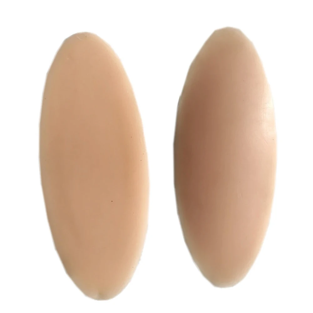 

1 Pair Odorless Lifelike Sleeves Calf Corrector Skin Friendly Visually Change Adhesive Pad Shaping Soft Silicone Leg Onlays