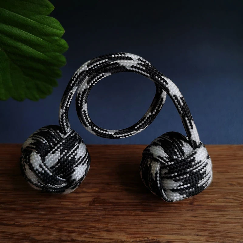 Fidget toy new aluminum alloy Begleri fidget toy worry beads finger skill paracord stress extreme movement toys gifts