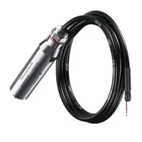 5M 10M 15M 4-20mA แบบบูรณาการเซ็นเซอร์ระดับอุณหภูมิ 50 องศา 304SS Liquid Level เครื่องส่งสัญญาณสําหรับน้ําน้ํามันเชื้อเพลิงดีเซล 6