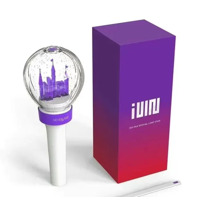 New (G)I-DLE Ver.2 Lightstick Castle Hand Lamp Gidle Concert Card