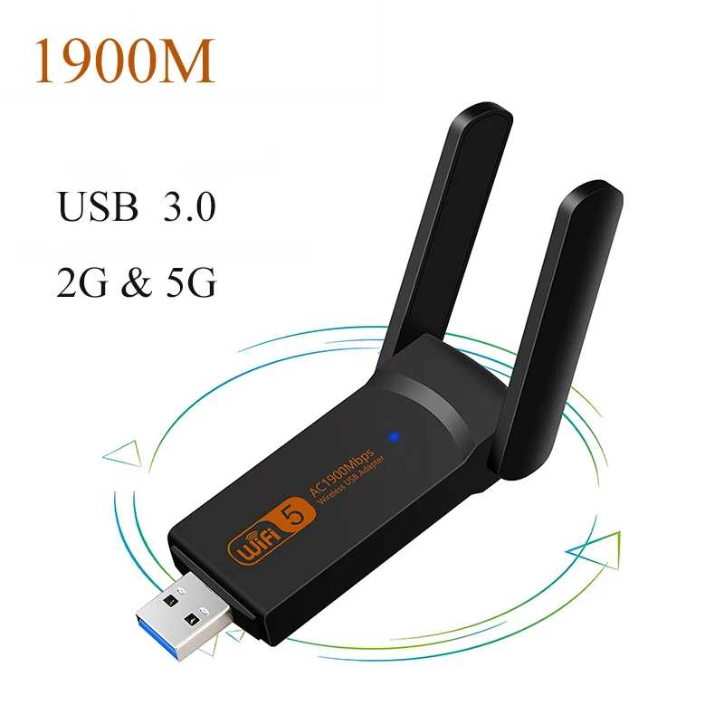 1900Mbps USB WiFi Wi fi Adapter Dongle Dual Band Usb Wifi Adapter Wifi