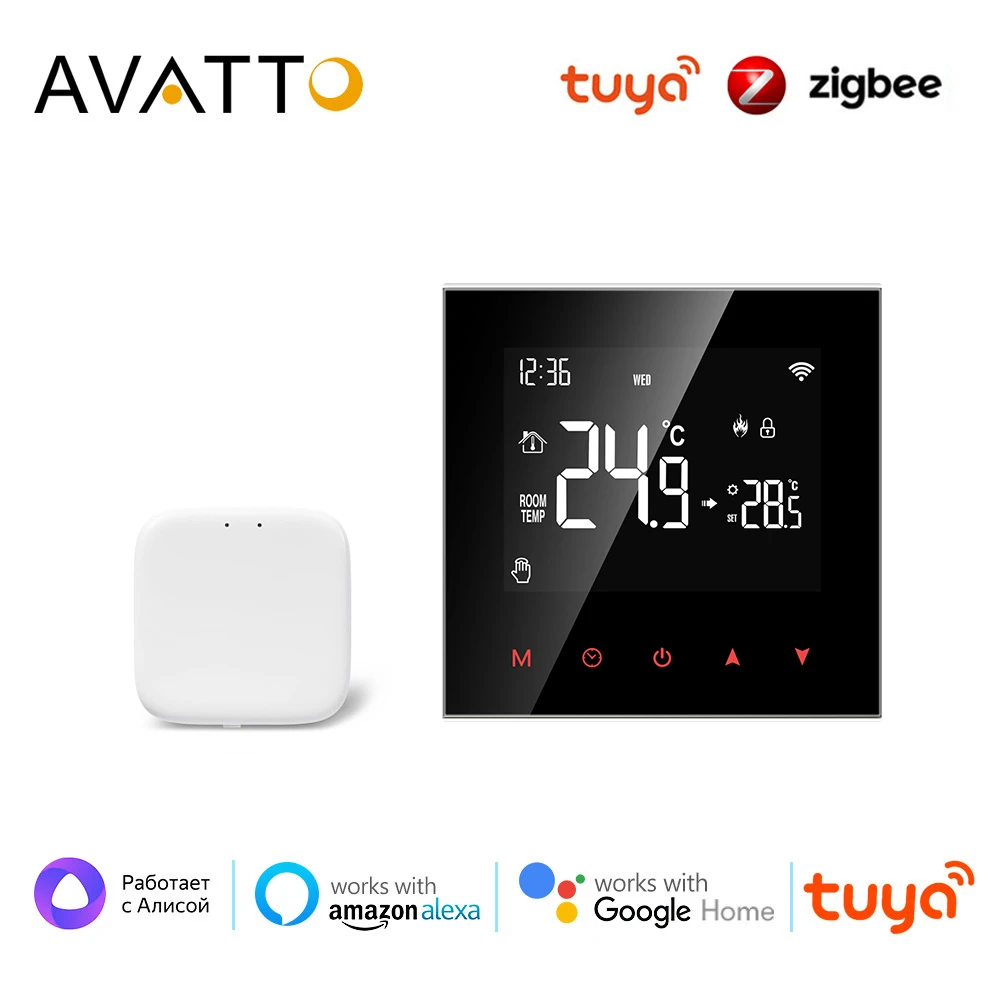 Avatto Tuya Zigbee Smart Thermostat Temperature Controller,water
