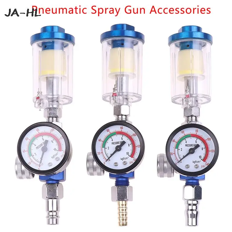 

1 шт. новый пистолет-распылитель, воздушный регулятор, линейный маслоочиститель, фильтр-ловушка для масла, адаптер JP/EU/US, пневматические инструменты для аэрографии