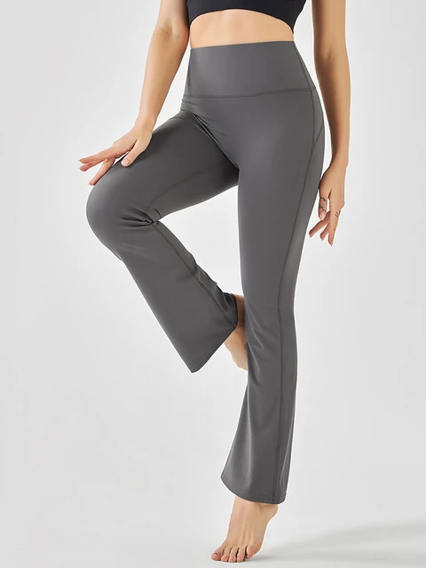 Pantalon Évasé 25% Élasthanne, Legging De Yoga Hautement Élastique