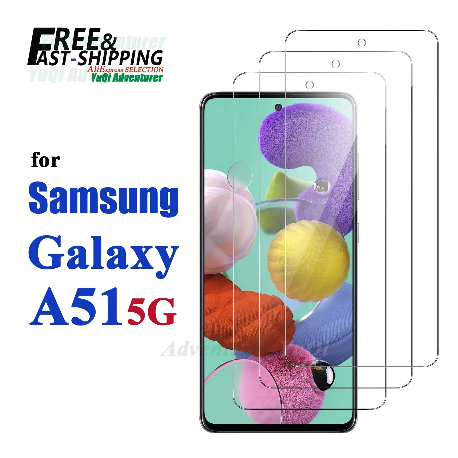 

Screen Protector For Galaxy A51 5G Samsung Tempered Glass SELECTION Free fast Shipping 9H HD Clear Case Friendly