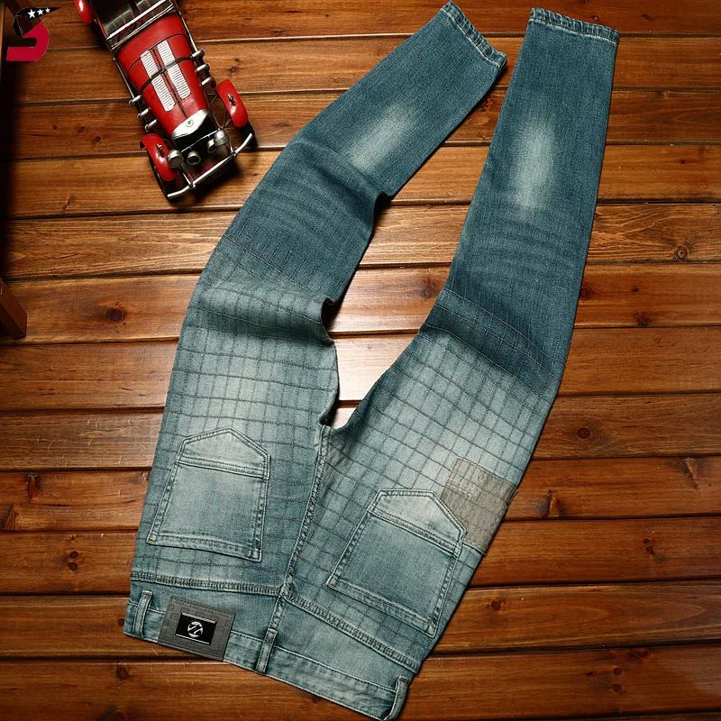 Рисунок 3 - Высококачественные модные мужские джинсы с вышивкой