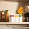 Refrigerator Storage Box with Flip Cover for Cheese and Cooked Meat, Suitable for Side Door Storage 5