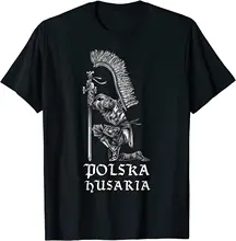 

Polish Hussar Polska Husaria Gift for Poland Men T-Shirt Short Casual 100% Cotton Shirts Size S-3XL