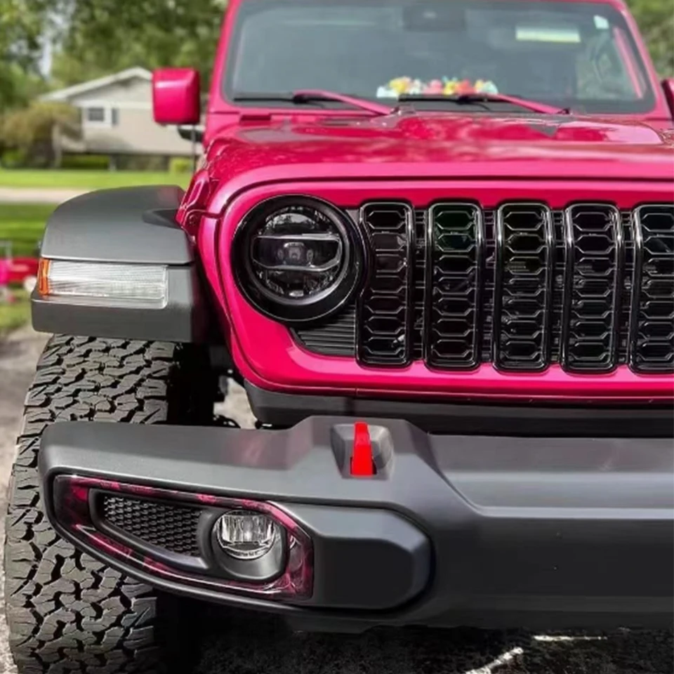 Jeep ラングラー JL型 18〜24年式対応 フロントグリル 新型風 中期 Jeep ラングラー JL型 18〜24年式対応 フロントグリル 新型風