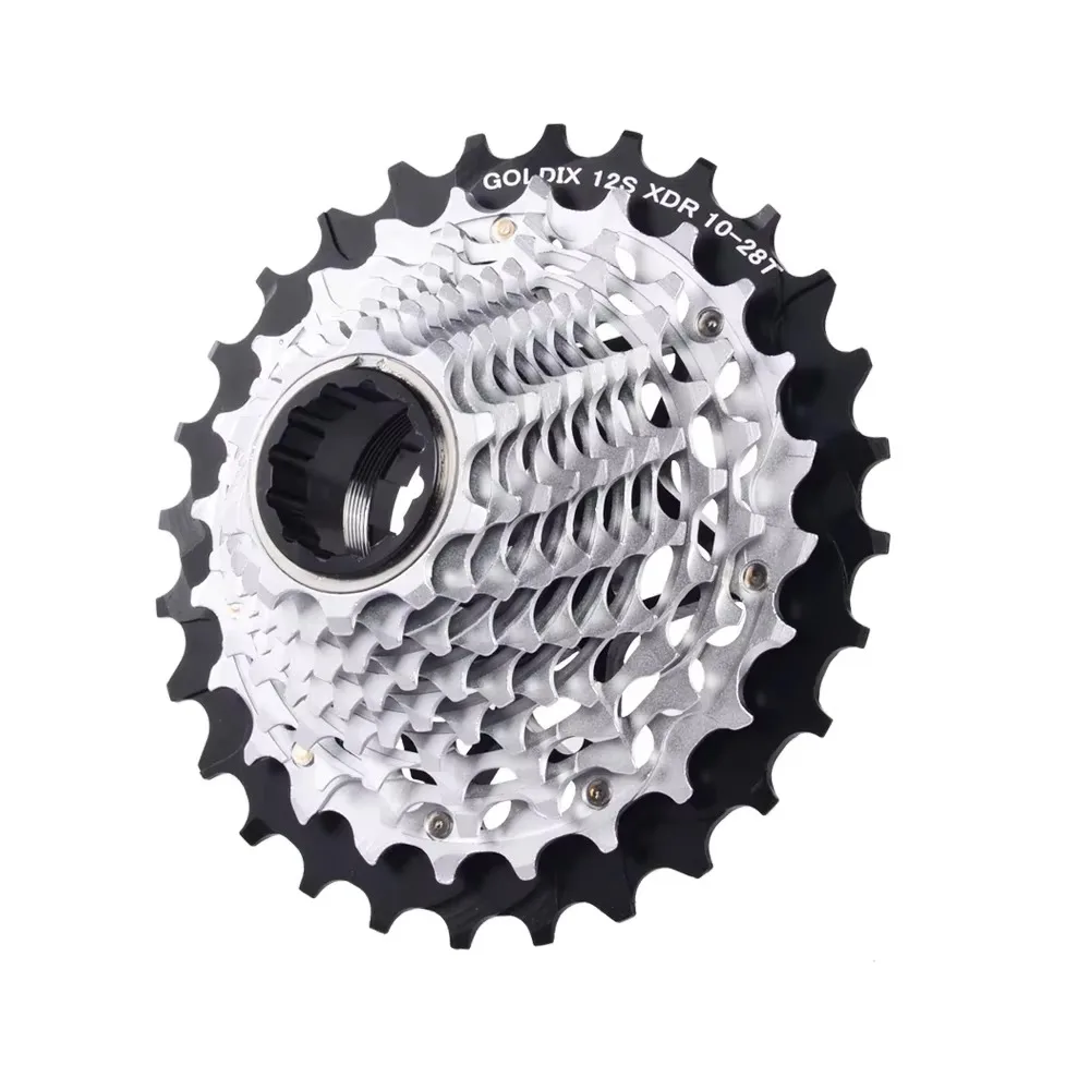 Bicycle cassette GOLDIX XDR 12 Speed 28T 33T 36T Ultralight K7 for Sram XDR Electronic Shifting