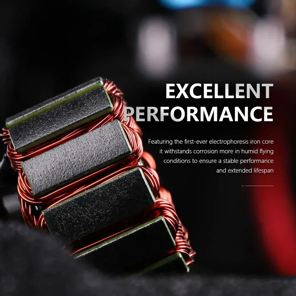 СЕРИЯ T-MOTOR V3115/V3120 V Новейшие двигатели обеспечивают надежную мощность для 3-12S, 8-11-дюймовых кинематографических дронов игрушечного класса X4/X8 thumbnail 4