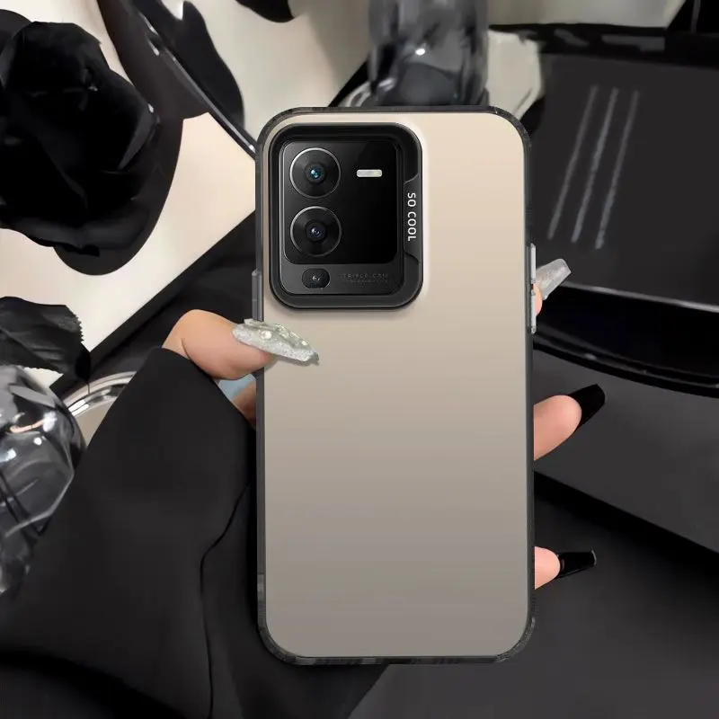 Luxury Metallic Aurora Skin Matte Phone Case Cover