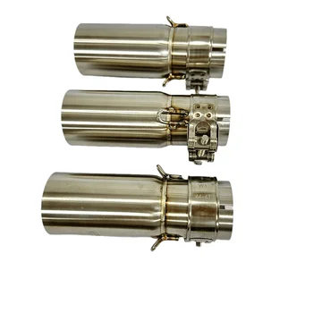 ท่อไอเสียแต่งสำหรับรถจักรยานยนต์, ท่อไอเสียส่วนกลาง, อะแดปเตอร์ขนาด 30-48 มม., ท่อไอเสียขนาด 51 มม., ติดตั้งแบบไม่ทำลาย 1