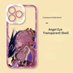 Genshin Impact Ayaka Soft Clear Phone Case - Samsung S23 Plus (S9707)