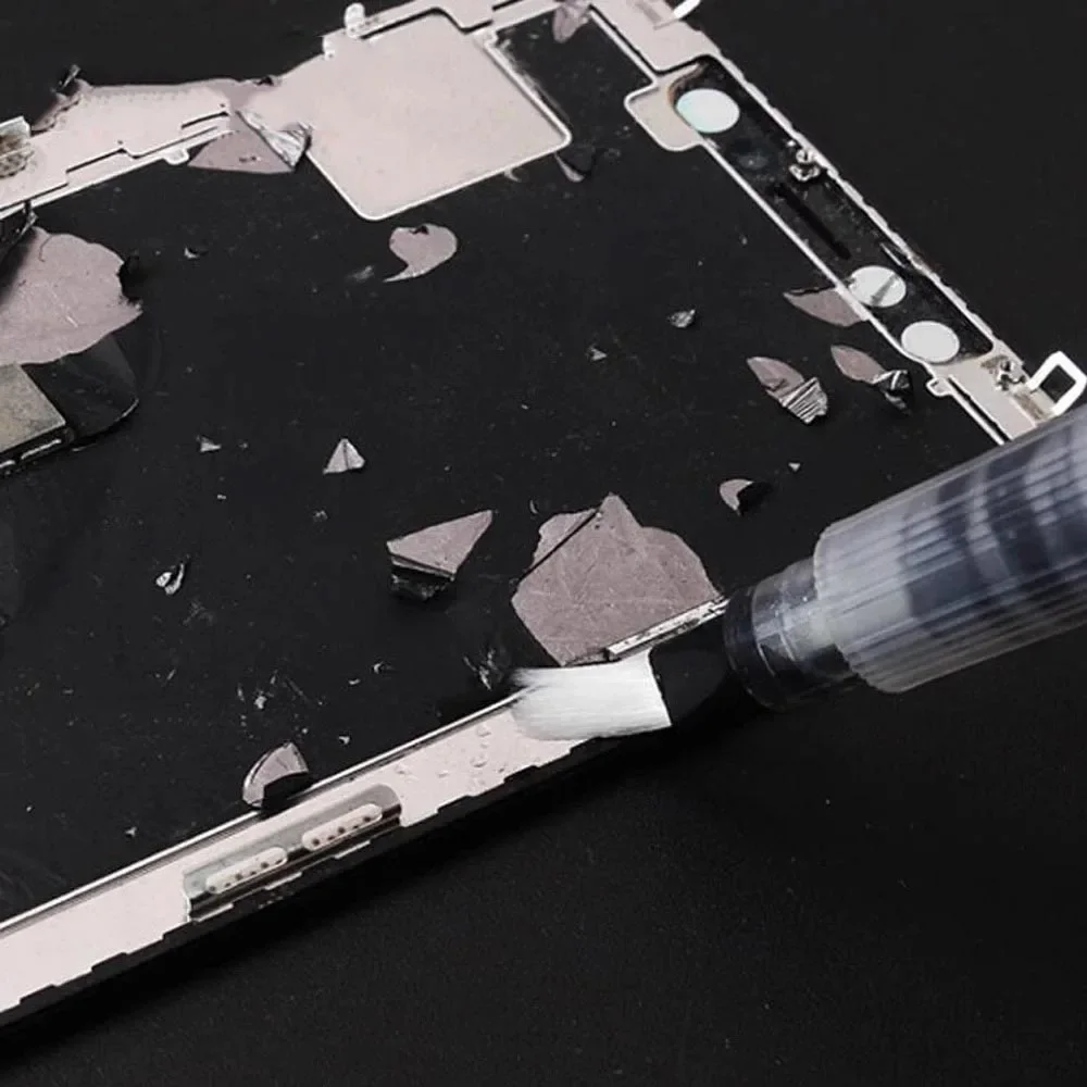 Waterproof Glue Cleaning Pen Easy Fast Glue Removal Hollow Pen Repair Assisting Push Wheel For Mobile Phone Repair Tool