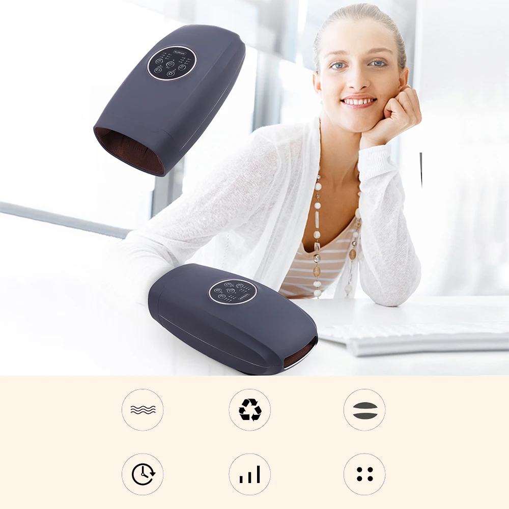 Electric Acupoint Hand Massager Finger Joint Numbness Massage Instrument Palm Meridian Intelligent Kneading 6