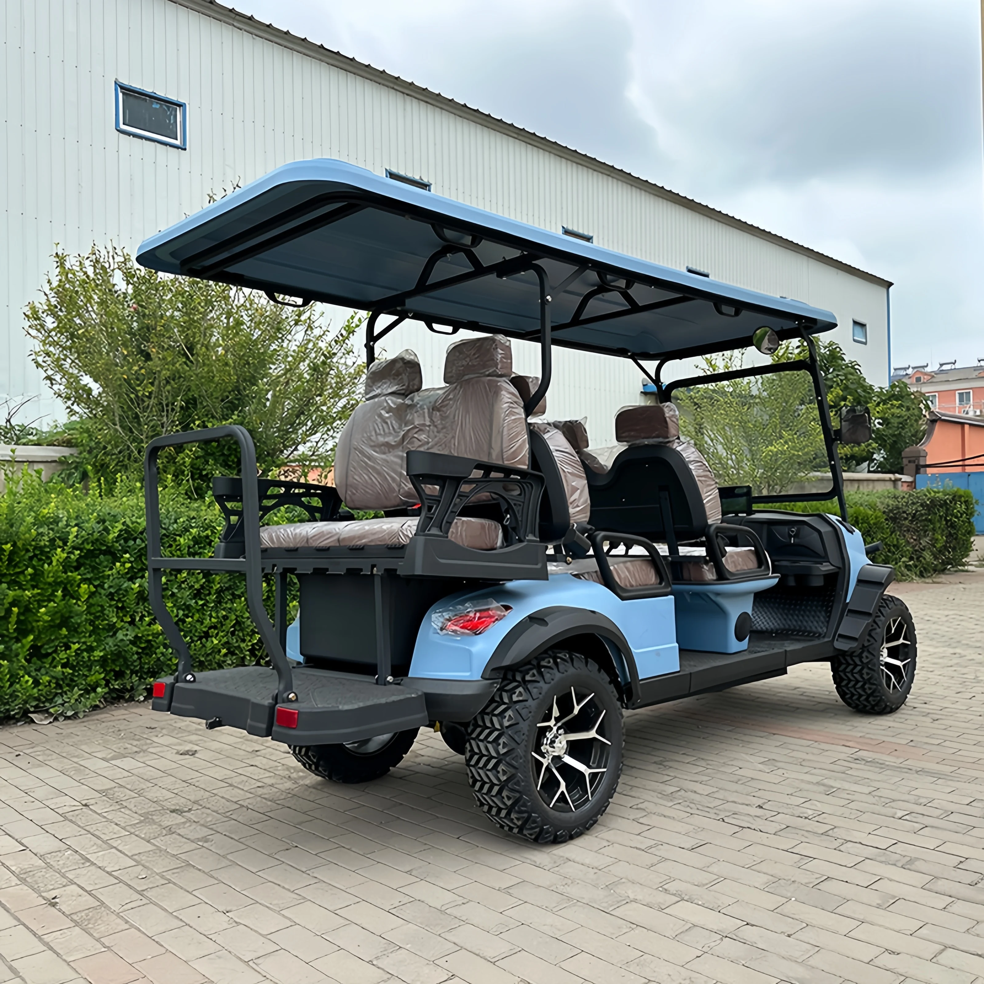 Price Best 4 Wheel Golf Car 4 6 Seater 4kw 5kw 7kw Lithium Battery 72 Volt Golf Cart