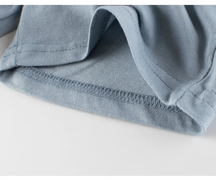 Sommer-Shorts für Kinder, neue Baumwollshorts für Jungen und Damen, einfarbig, für Babys, kurze Hosen mit fünf Taschen, Freizeithosen – Detail 5