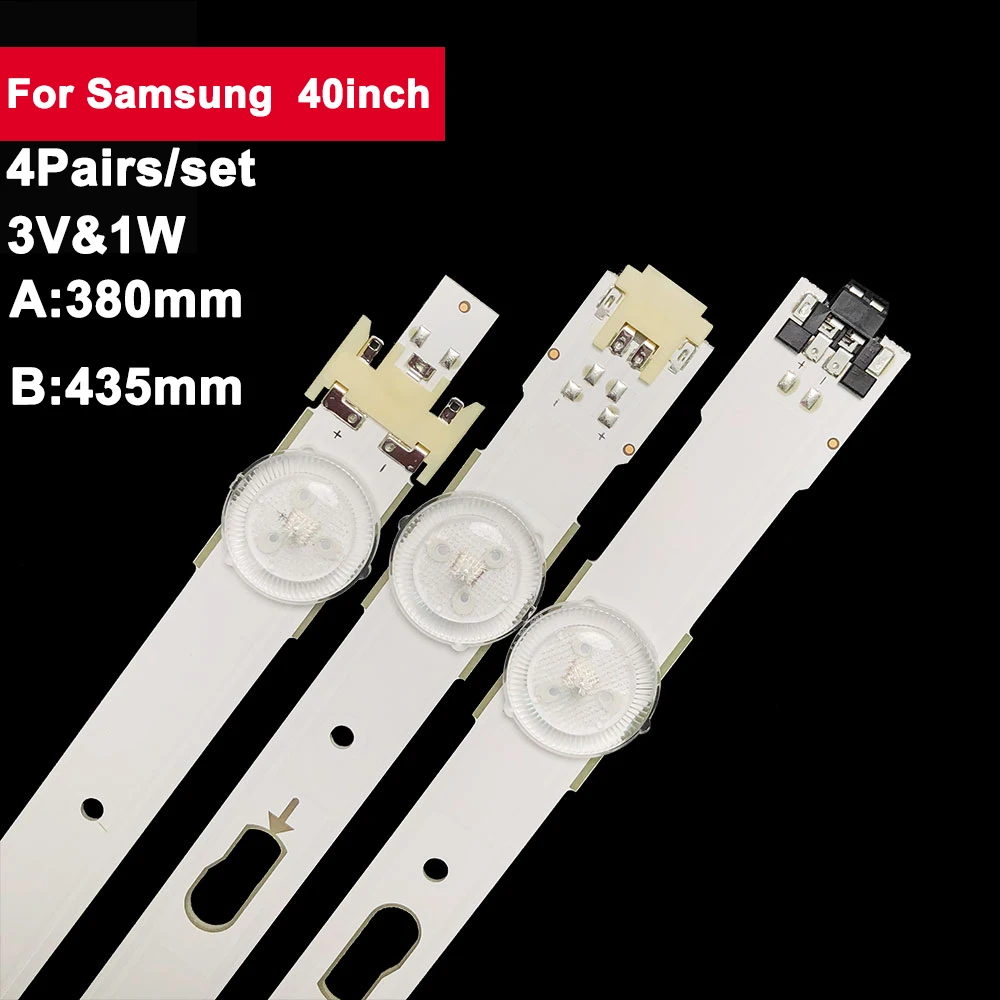 

Светодиодная подсветка для телевизора Samsung 40 дюймов, 4 пары