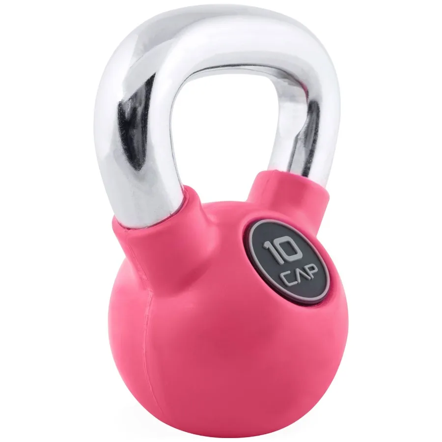 10lb Rubber Kettlebell 4