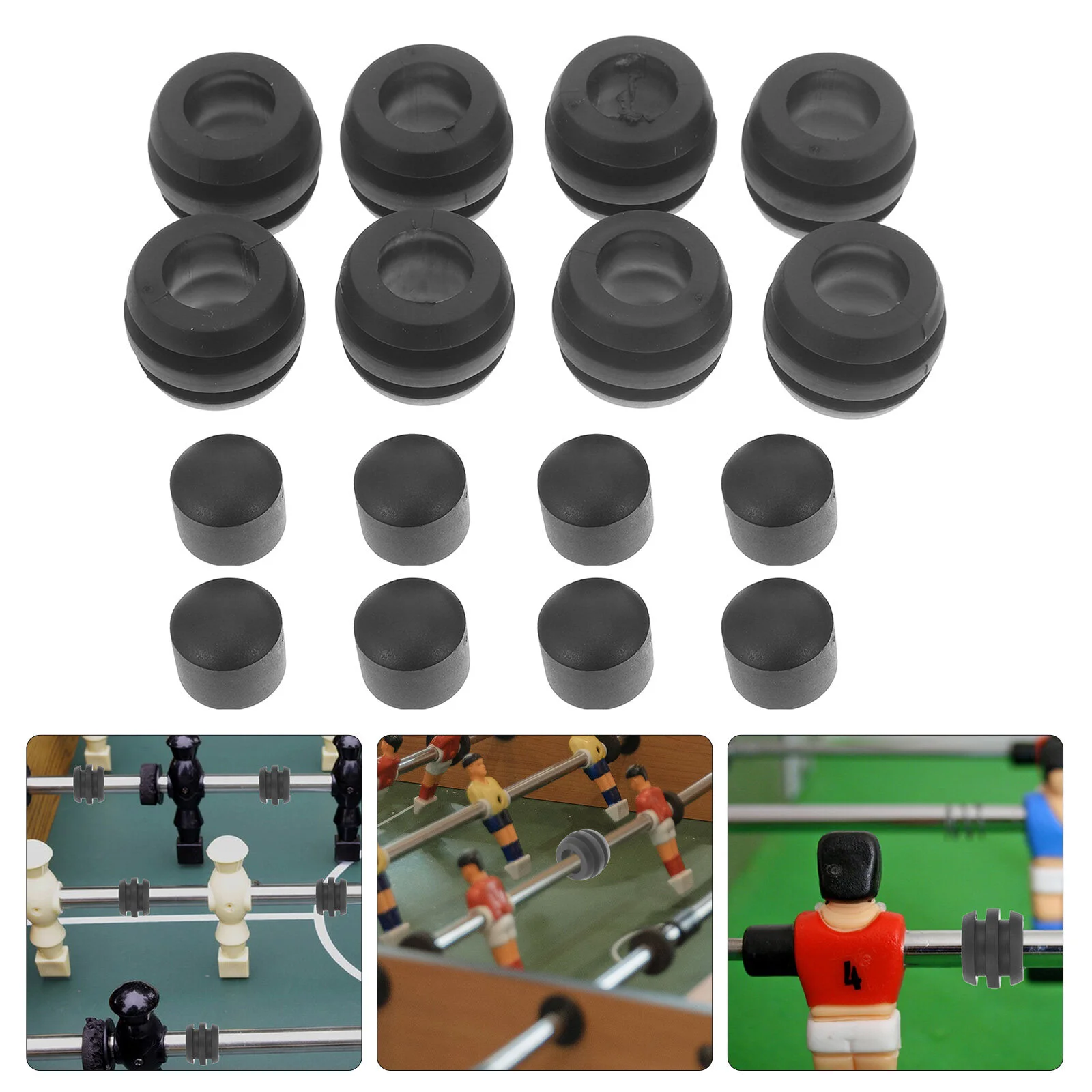 

Bushing Component Foosball Accessories Football Plastic Pole Caps Table Bushings