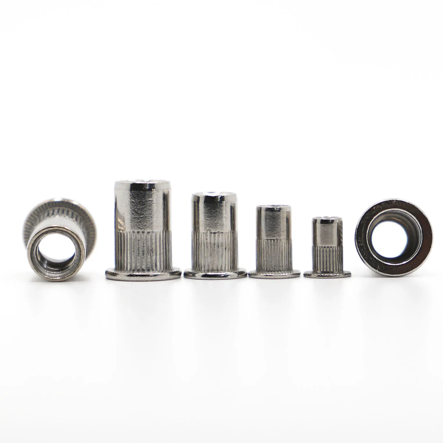 M3 M4 M5 M6 M8 M10 M12 304 Stainless Steel Rivnut Small Countersunk Head Riveted Nuts Insert Nutsert Cap Rivet Nut