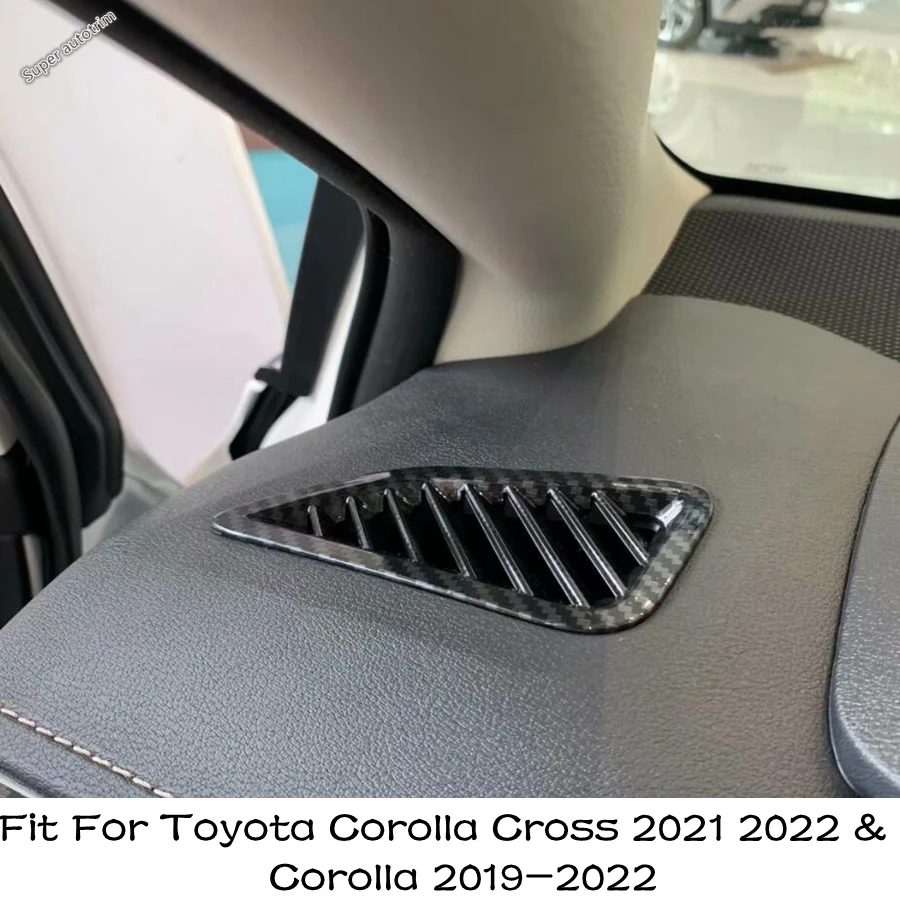 Interni Per Toyota Corolla Cross 2021 - 2023 E Corolla 2019 - 2023 Presa Condizionatore D'Aria Ac Vent Copertura Decorativa Trim 2 Pz
