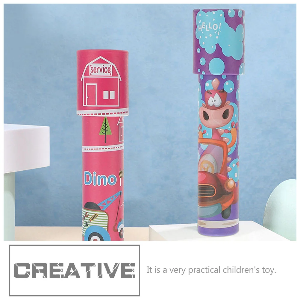 Children Toys 10 Pcs Kaleidoscope Portable Paper