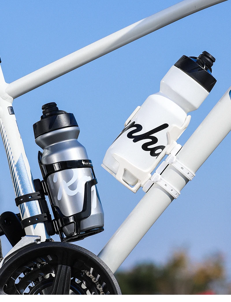 WEST BIKING Fahrrad-Wasserflaschenhalter mit integriertem, geschnalltem Fahrrad-Wasserflaschenhalter, ultraleichtes Fahrradzubehör – Detail 14