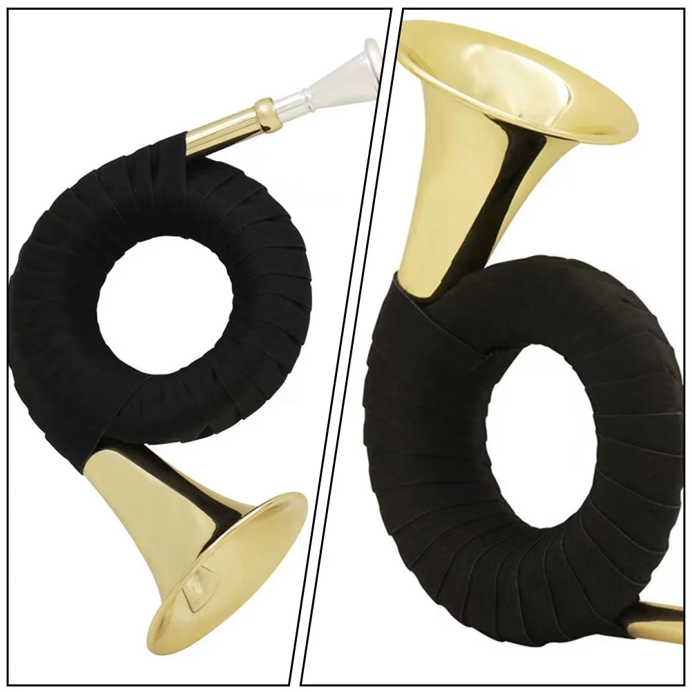 B Flat Major Hunting Horn Musical Instruments Practical Premium Wind Small Waldhorn Brass Child Beginners