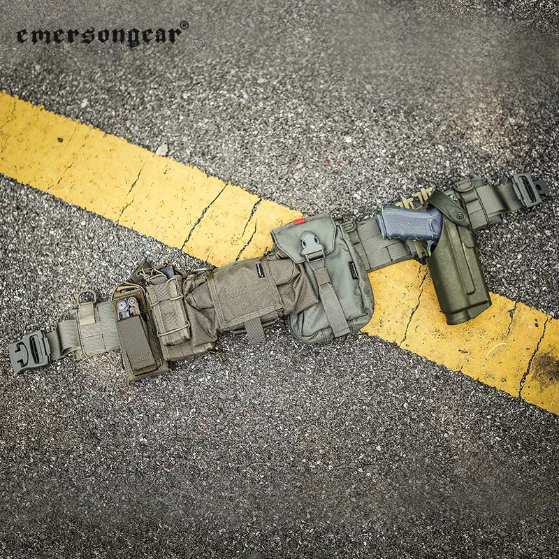 Emersongear Tactical Battle Belt Molle Padded Patrol Heavy Duty