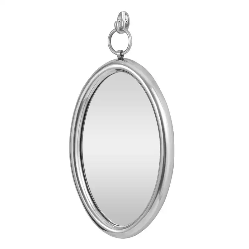 

in x 1 in Round Wall Mirror, Silver