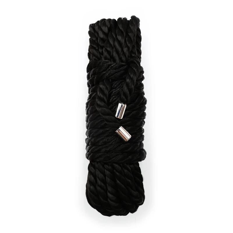 Exotic Shibari Accessory of Handcuffs Bondage Rope Metal Head Men Women Fetish Slave Role Play Binder Restraint Touch Tie Up Fun
