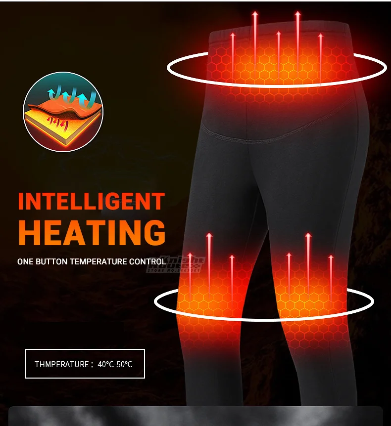 Motorcycle Riding Jackets Heated Men's Jackets Thermal Fleece Underwear