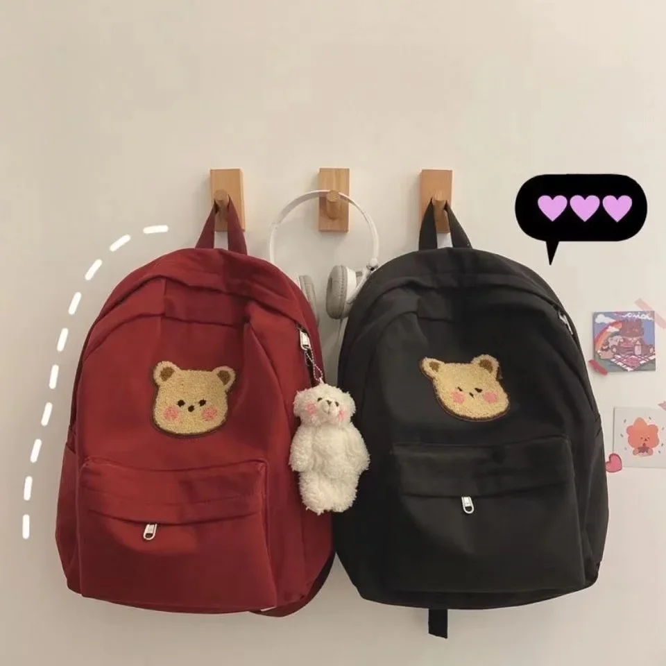 

Cute Bags for Girls Backpacks for High School Popular Pink Blue Black Color Girls Sports Cartoon Backpack for Travel