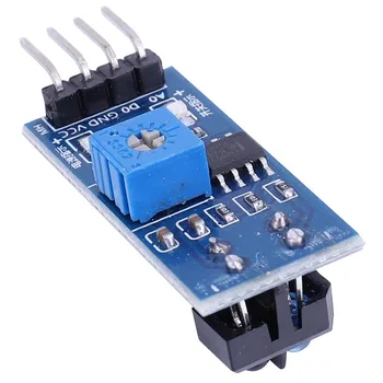 1-15PCS TCRT5000 Infrared Reflective IR Photoelectric Sensor Switch 3.3V-5V Barrier Line Track Sensor Module Diy Kit 1