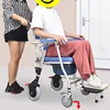 rehabilitation height adjustable custom design portable folding human commode chair cushion seat toilet chair for elderly 4