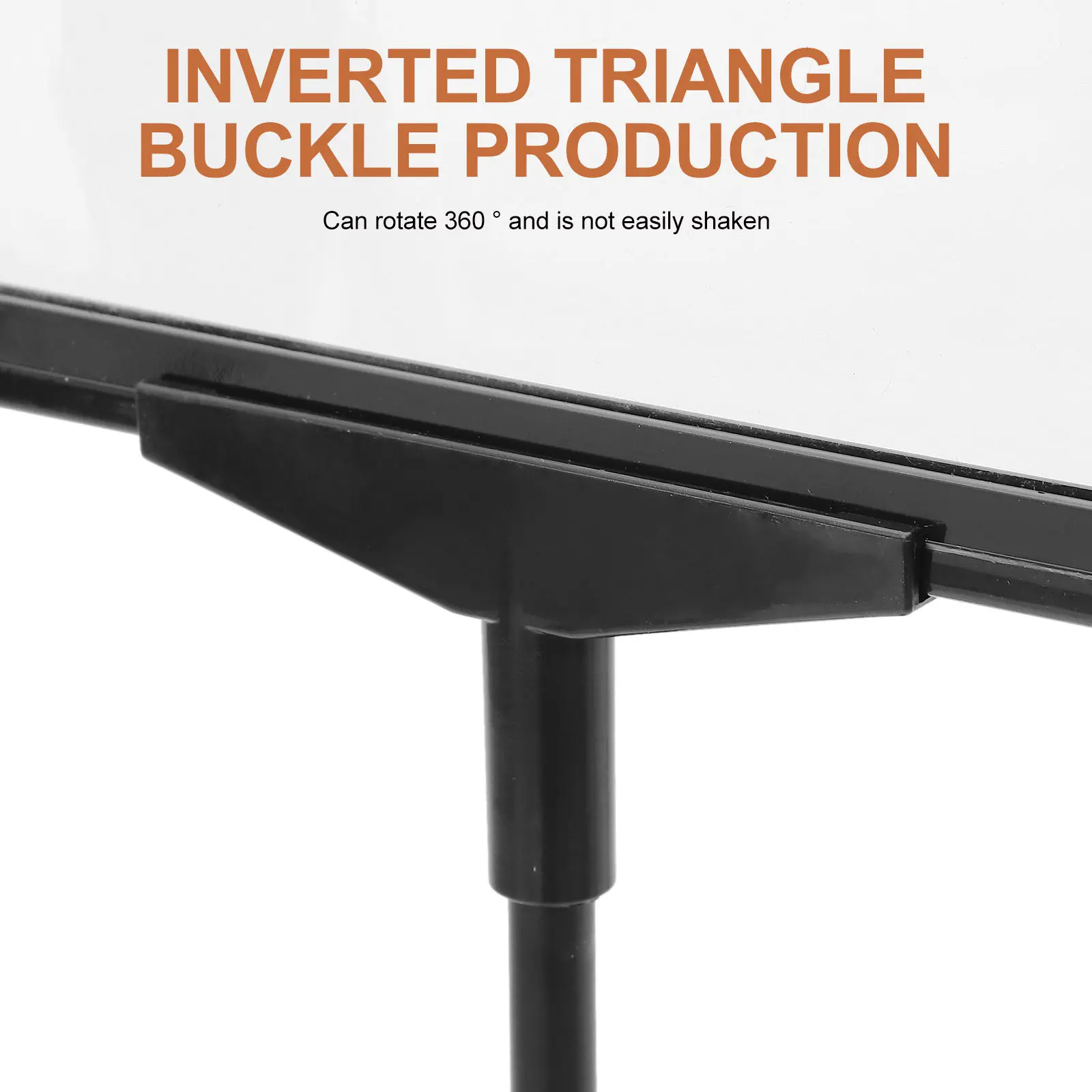 헤비 듀티 A4 가격표시대, 견고한 플라스틱 스테인리스 스틸 접이식 라벨 스탠드, 소매점 선반 가격표용