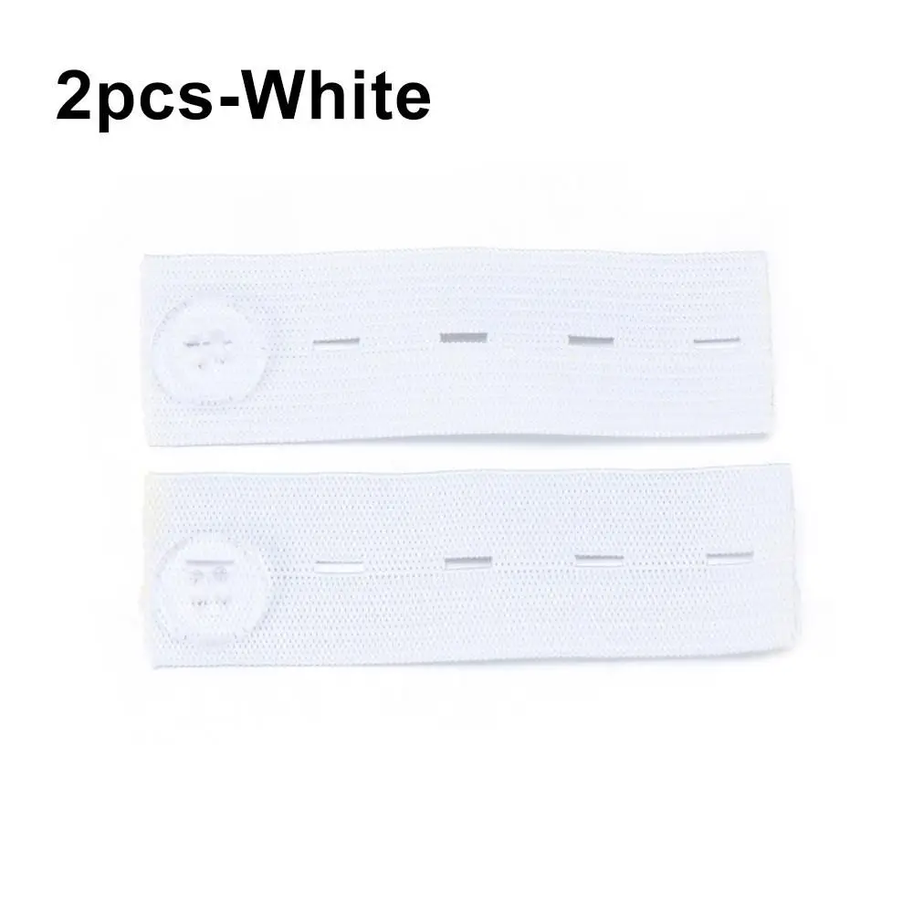 Hot Unisex Waist Band Pant Extender Belt Tight Trousers Jeans Skirts Maternity Button Hooks Washable Gadgets Garment Accessories