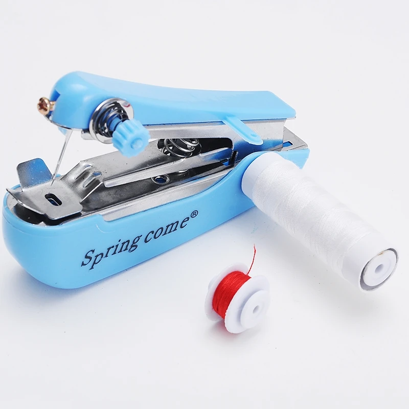 Household handheld portable mini manual sewing machine handheld pocket outdoor travel small sewing machine 2