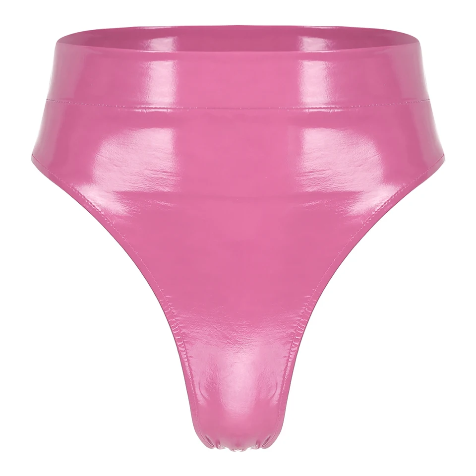 Intimo Da Donna Da Donna Intimo Effetto Bagnato PVC Taglio - Foto 9