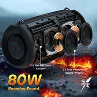 TRIBIT StormBox Lava 80W Portable Bluetooth Speaker Built-in Powerbank, APP Control, IP67 Waterproof for Outdoor, Camping, Party - Image 3