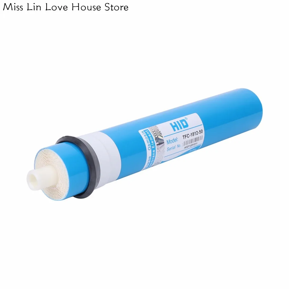 1pc HID TFC 1812- 75 GPD RO Membrane For 5 Stage Water Filter Purifier Treatment Reverse Osmosis System NSF/ANSI Standard
