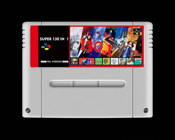 Super 130 in 1 Giochi con Axelay, Captain Commando, Castlevania IV, Sim City, Samurai Shodown